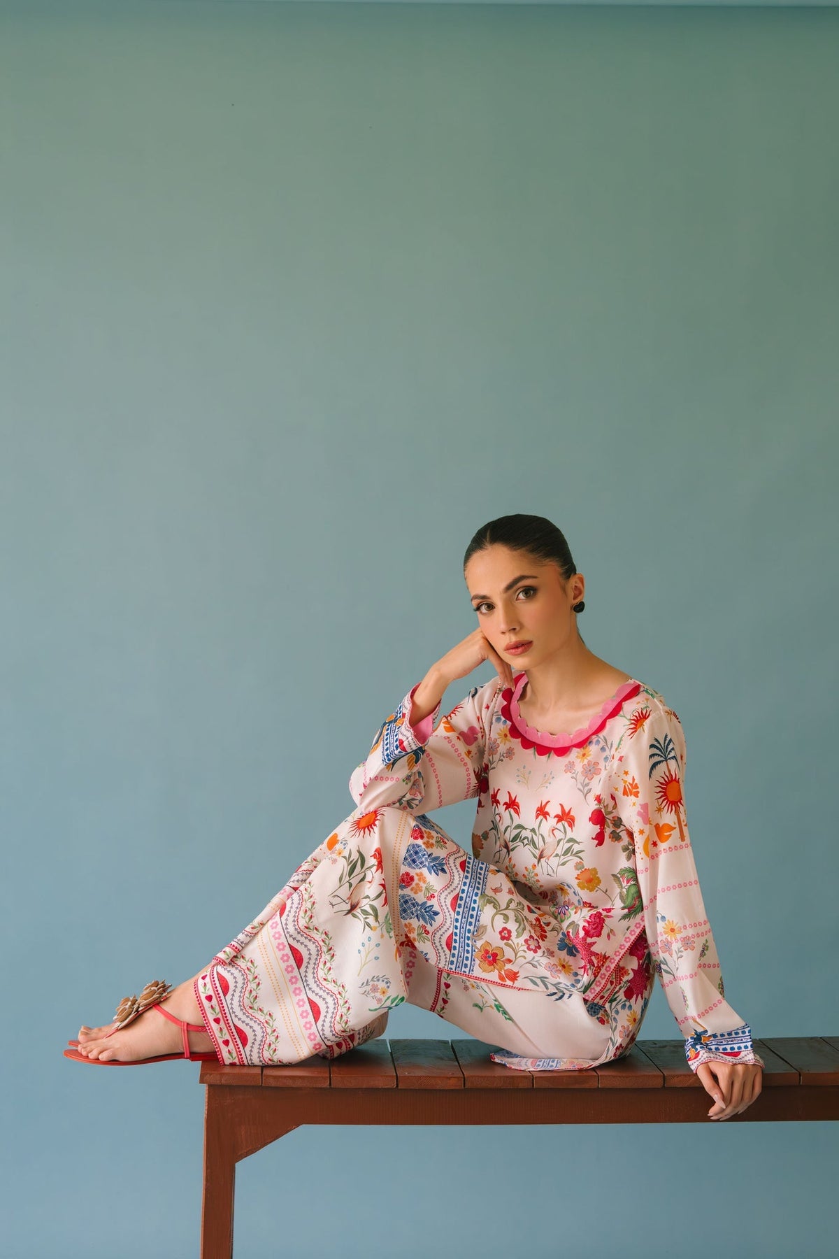 Sammy K | Aadat Festive Edition | Tropical Breeze - Ladies Clothes - Maria Faisal