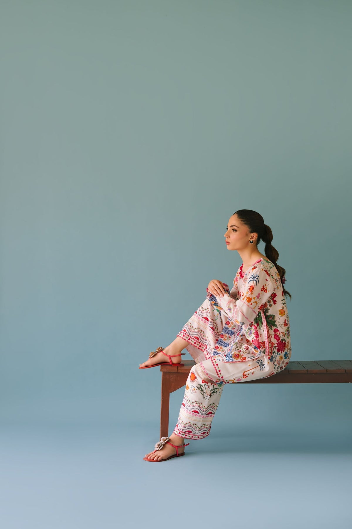 Sammy K | Aadat Festive Edition | Tropical Breeze - Ladies Clothes - Maria Faisal