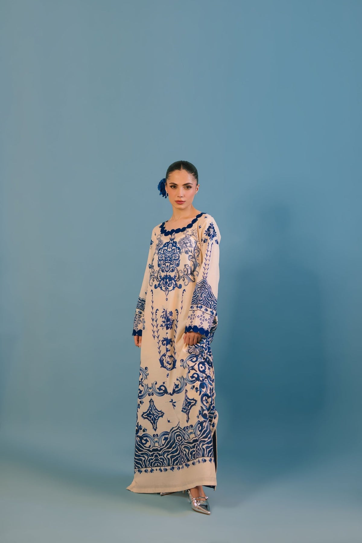 Sammy K | Lawn Pret 25 |Blue Bell - Ladies Clothes - Maria Faisal