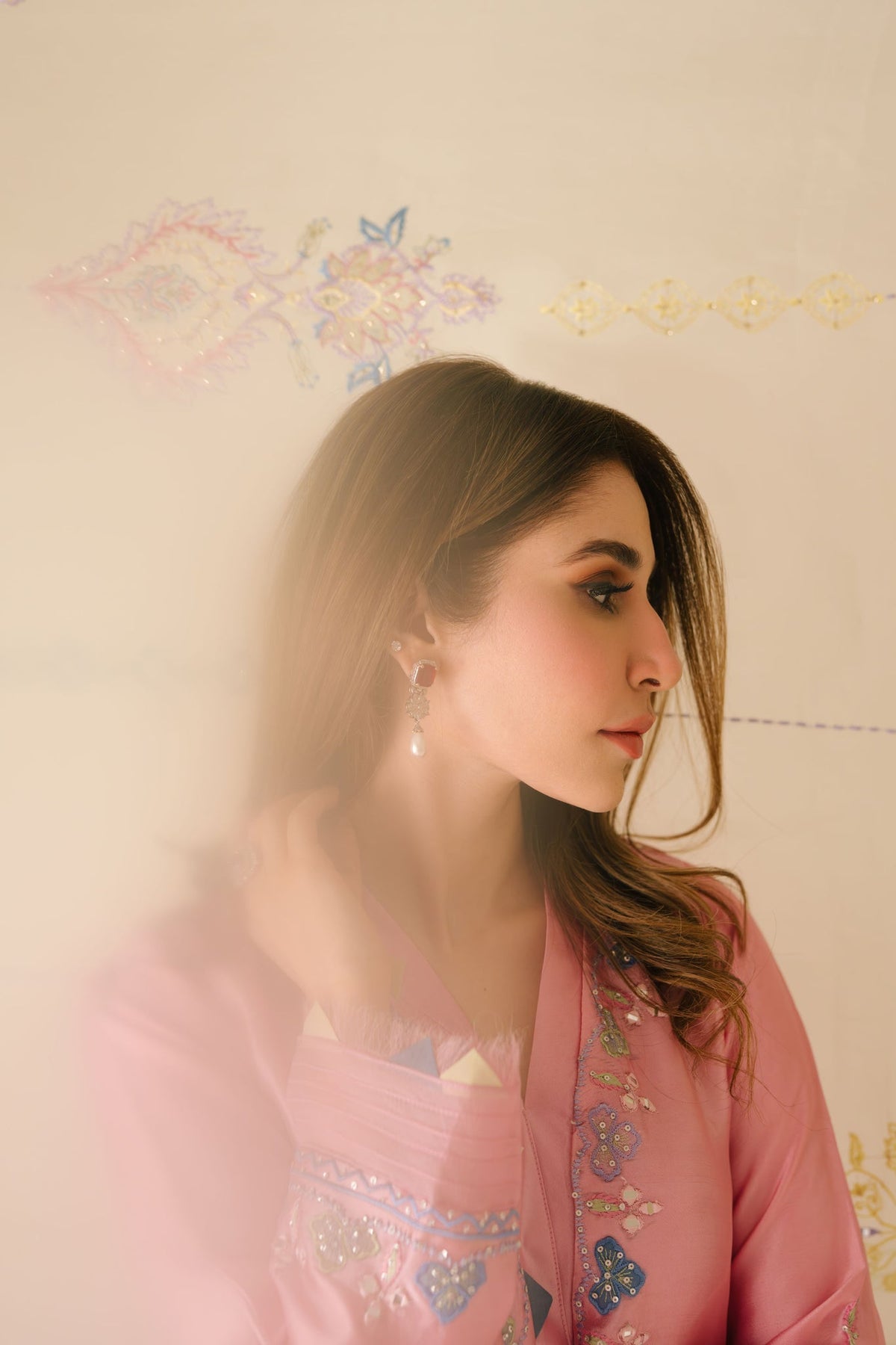 Sammy K | Aadat Festive Edition |Spray Rose - Ladies Clothes - Maria Faisal