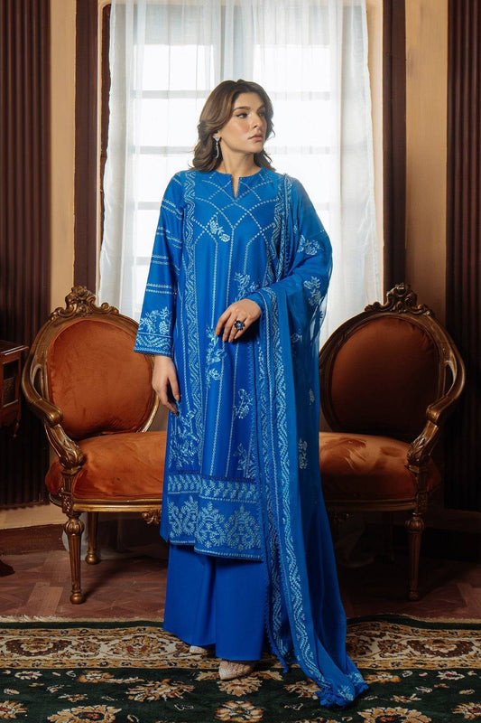 Sahar | Festive Edit Ready to Wear | Moroccan Blue - RTW by Maria Faisal - Registered Vendor of : Sahar - type : Ladies Clothes - 100% original wedding dresses