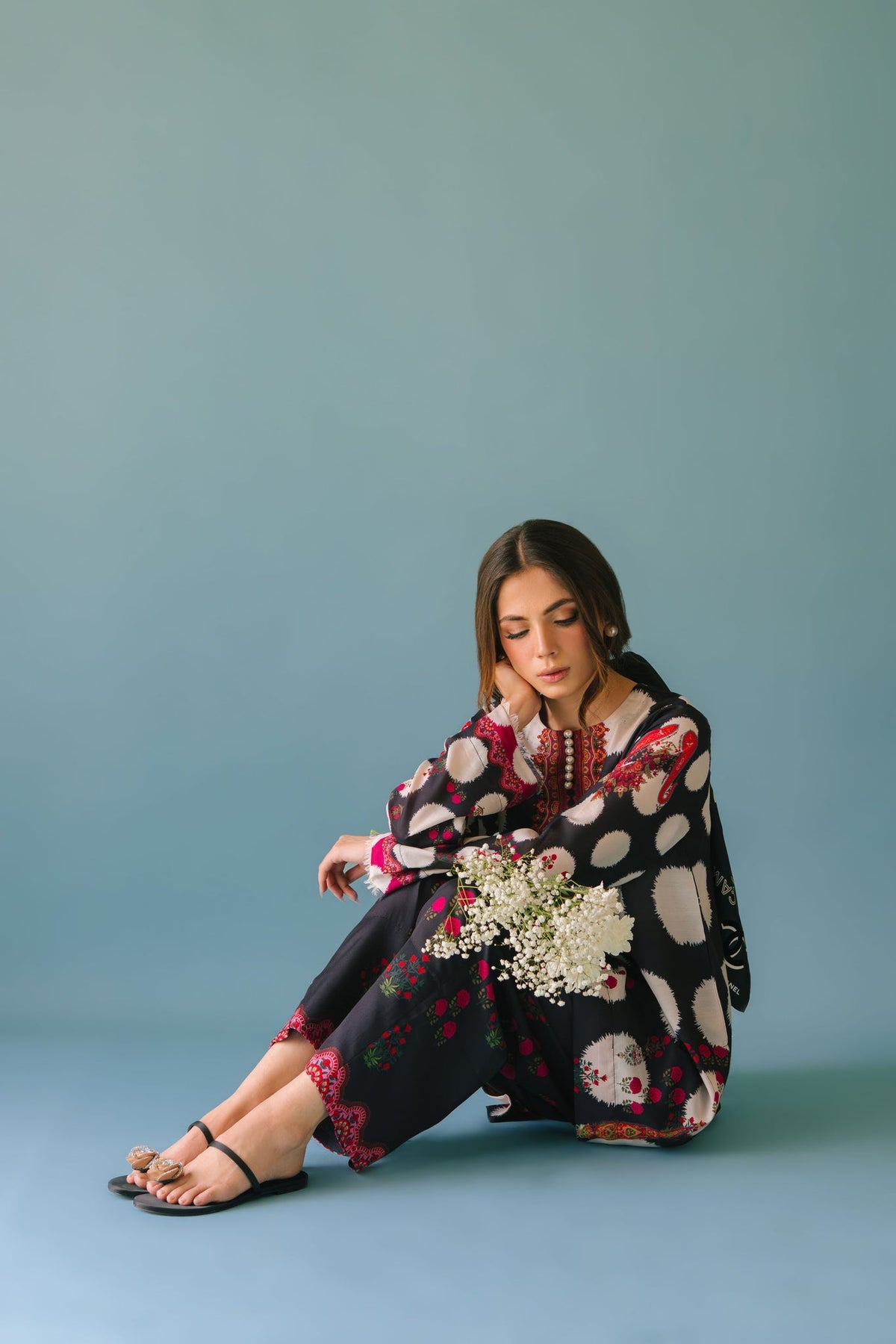 Sammy K | Lawn Pret 25 | Polka culture - Ladies Clothes - Maria Faisal