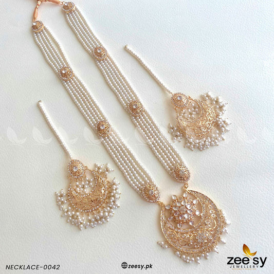 Mala Necklace-0042 - Necklace Sets 