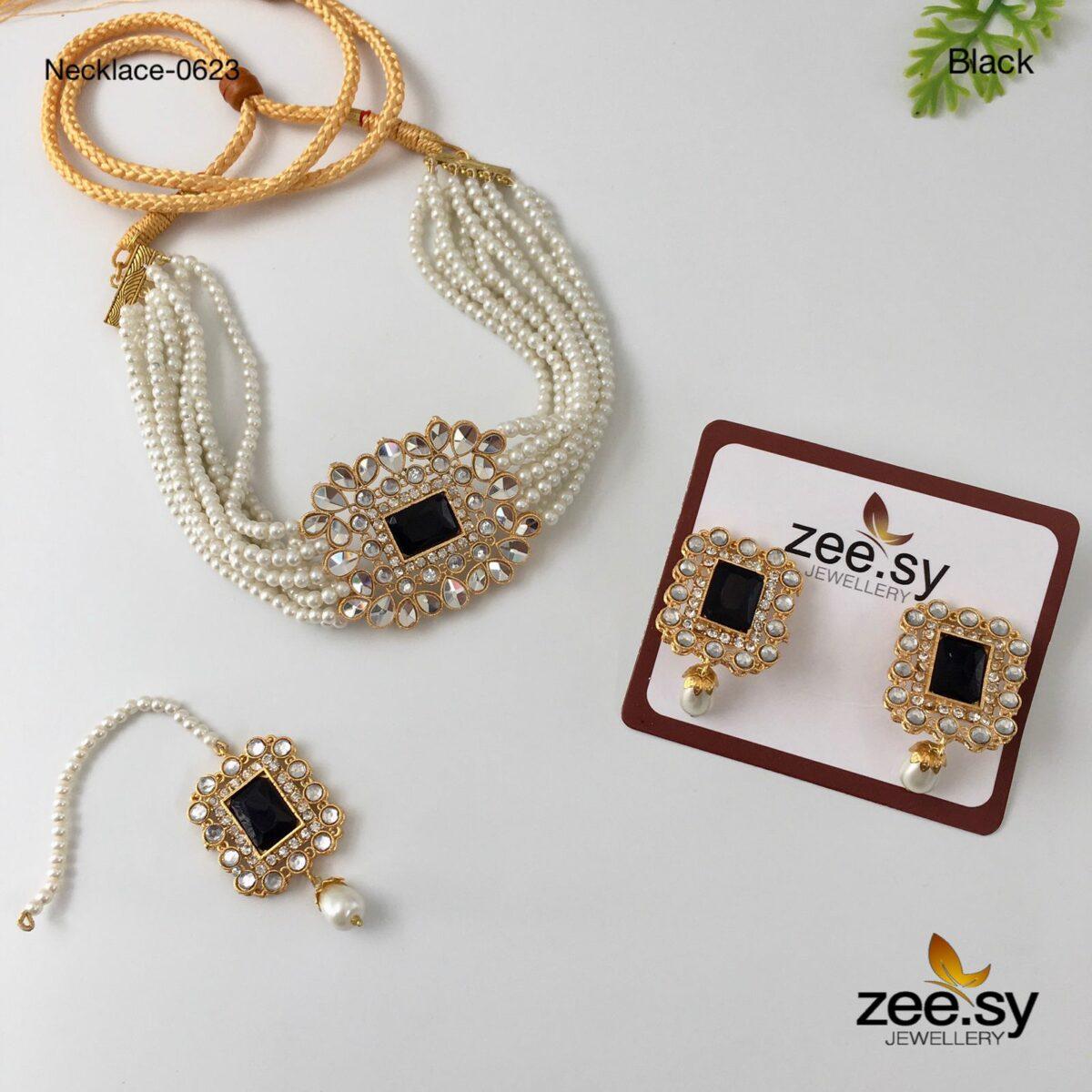 Necklace-0623 - bindiya 