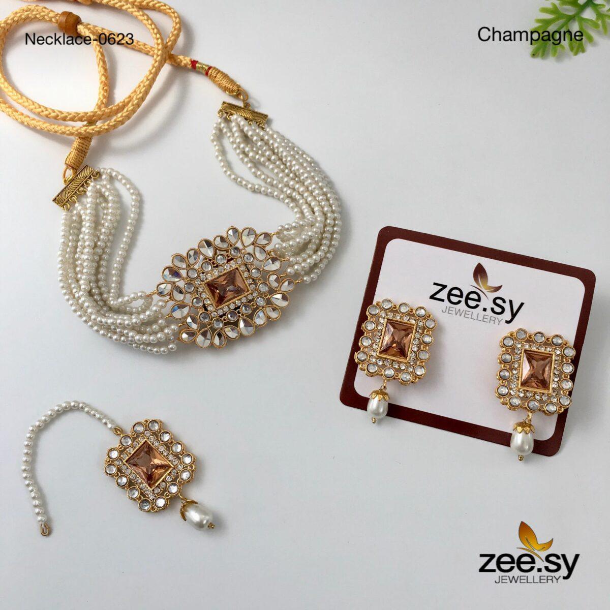 Necklace-0623 - bindiya 