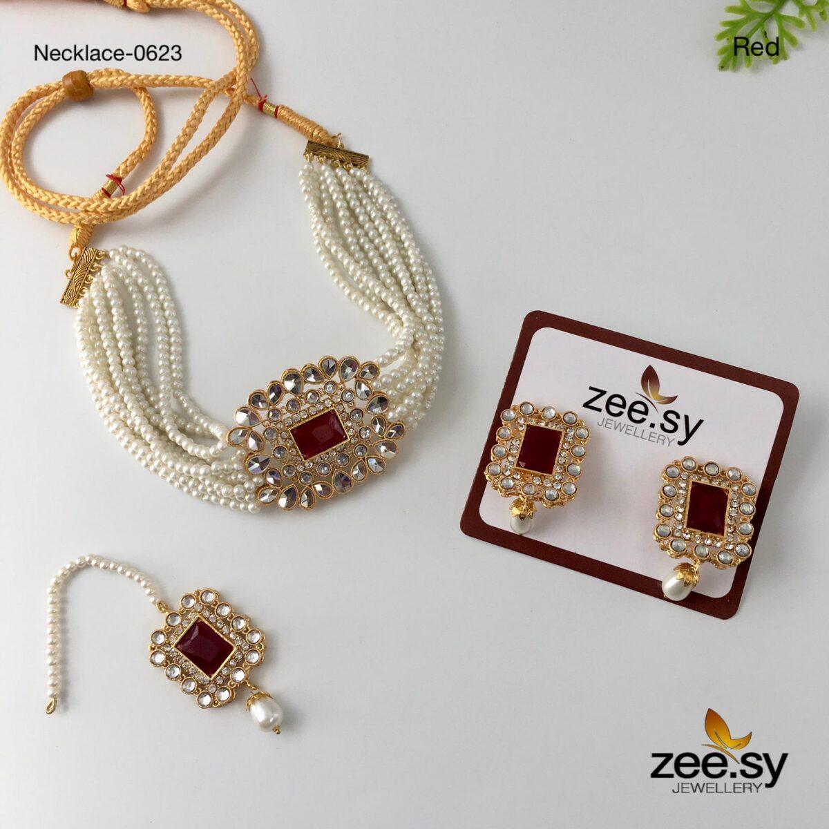 Necklace-0623 - bindiya 