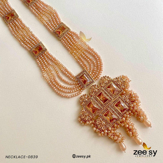 Mala Necklace-0839 - Necklace Sets 