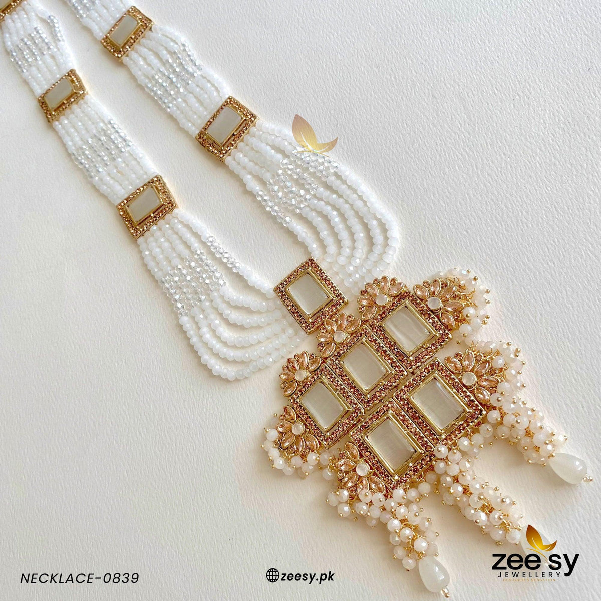 Mala Necklace-0839 - Necklace Sets 