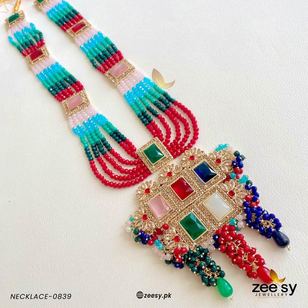 Mala Necklace-0839 - Necklace Sets 