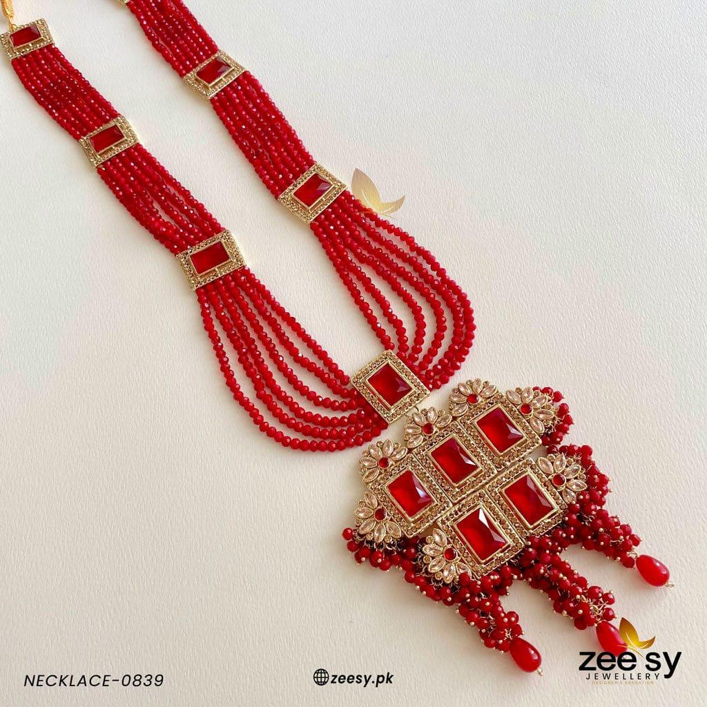 Mala Necklace-0839 - Necklace Sets 