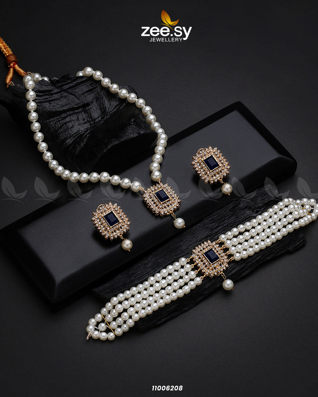 Mala Necklace-0850 - Necklace Sets 