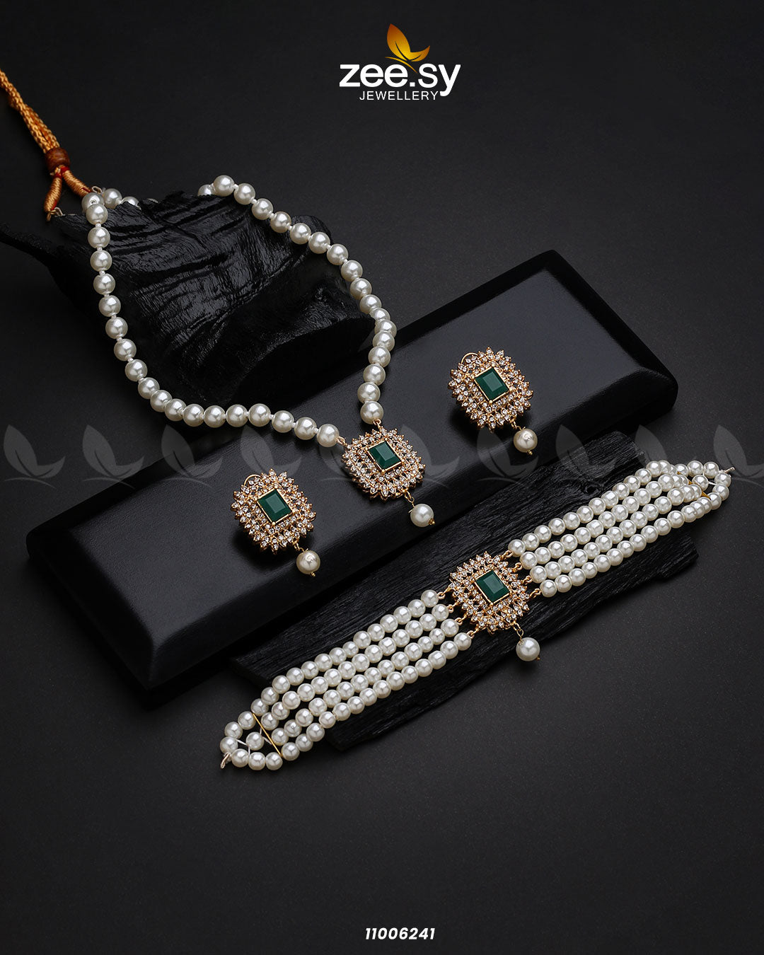 Mala Necklace-0850 - Necklace Sets 