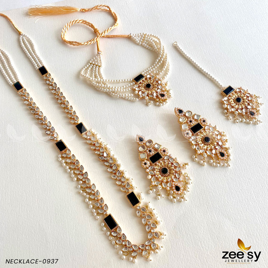 Mala Necklace-0937 - Necklace Sets 