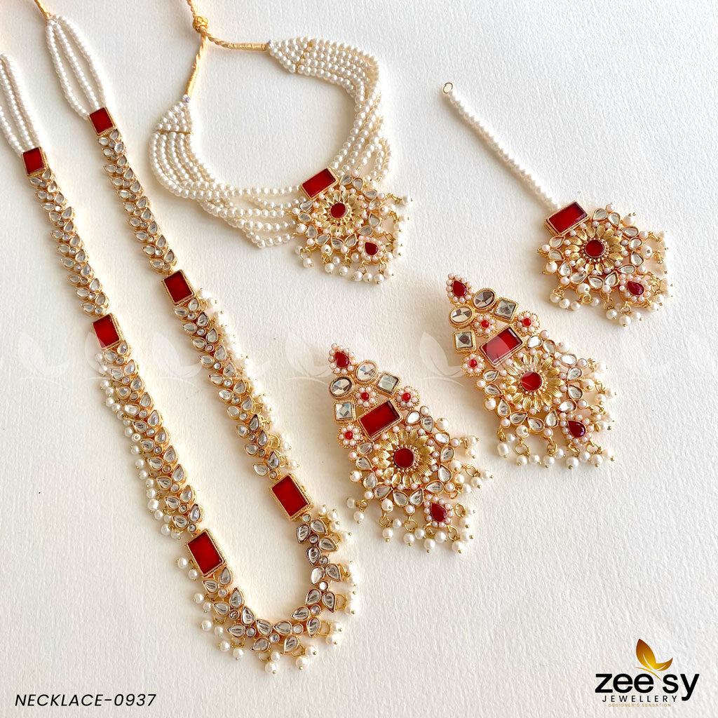 Mala Necklace-0937 - Necklace Sets 