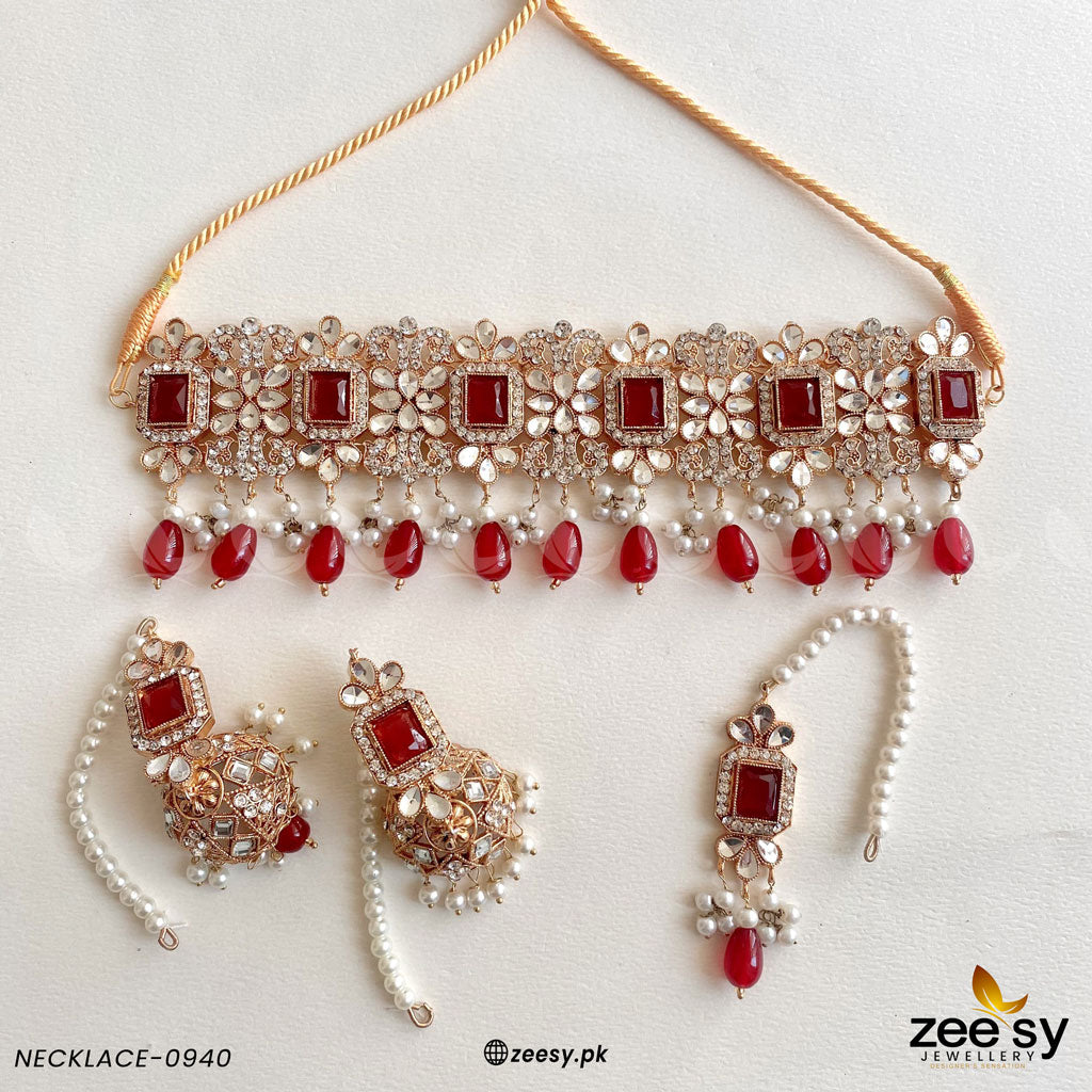 Necklace Set-0940 - Necklace Sets 