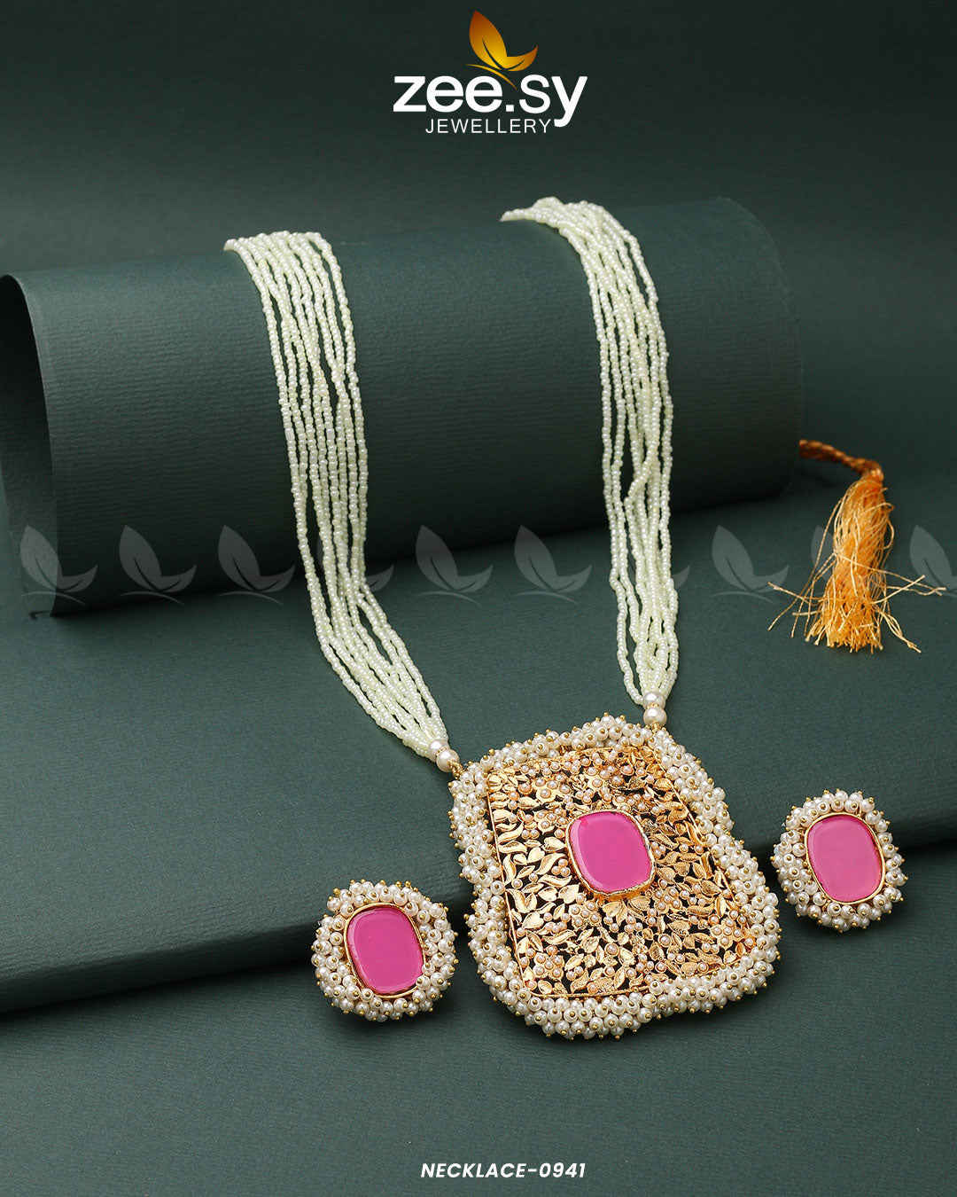 Gajra Pearl Mala - Necklace Sets 