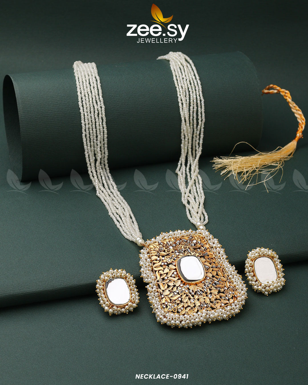 Gajra Pearl Mala - Necklace Sets 