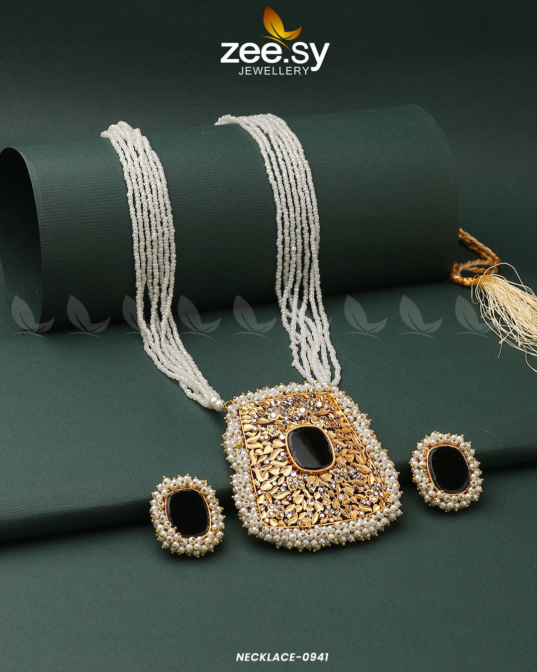 Gajra Pearl Mala - Necklace Sets 