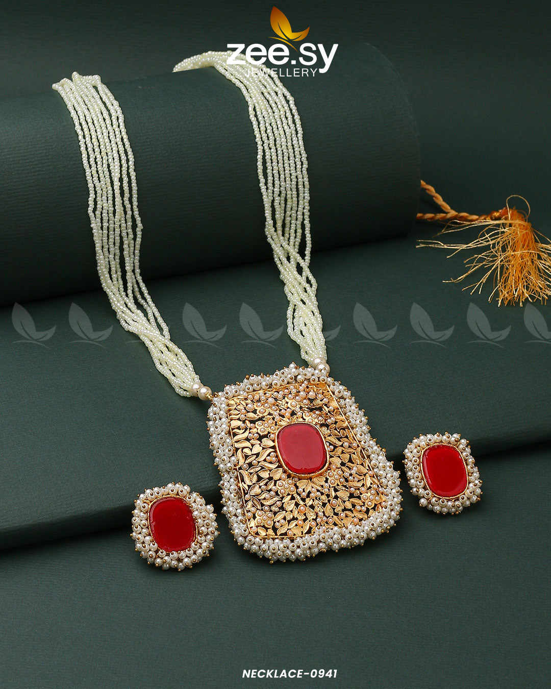 Gajra Pearl Mala - Necklace Sets 