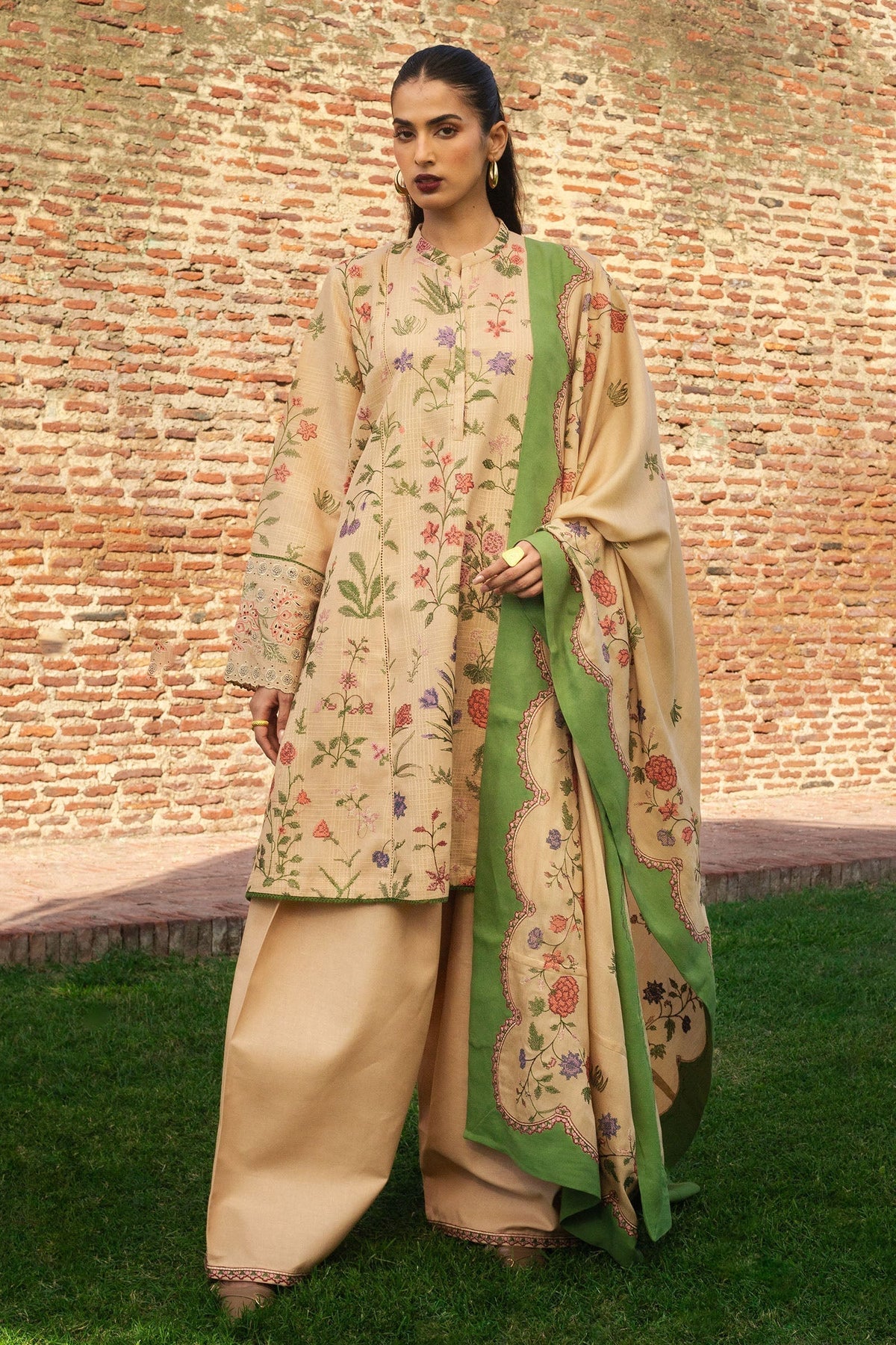 Zara Shahjahan | Winter 24 |  NEGAH-D3 - Designer Dress with Intricate embroidery and embellishments. Shop elegent wedding dress at Maria Faisal.