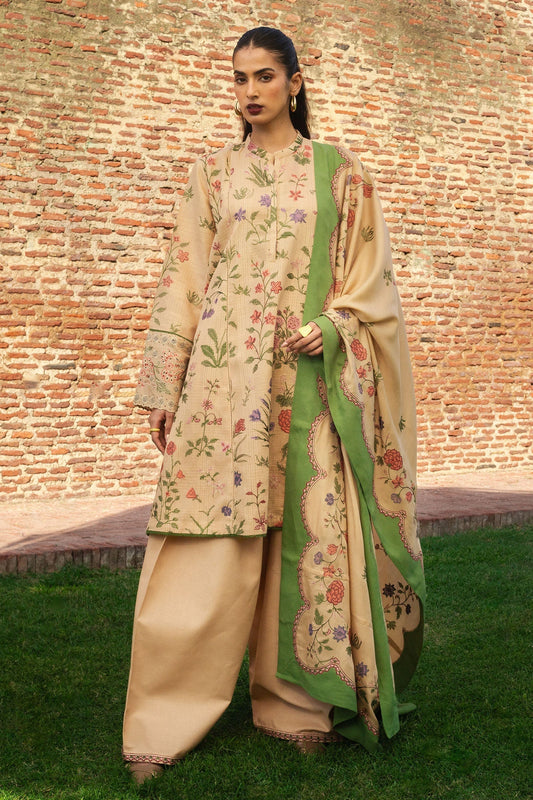 Zara Shahjahan | Winter 24 |  NEGAH-D3 - Designer Dress with Intricate embroidery and embellishments. Shop elegent wedding dress at Maria Faisal.