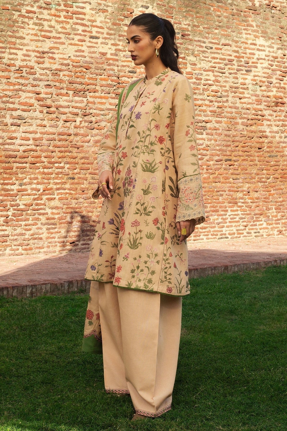 Zara Shahjahan | Winter 24 |  NEGAH-D3 - Designer Dress with Intricate embroidery and embellishments. Shop elegent wedding dress at Maria Faisal.
