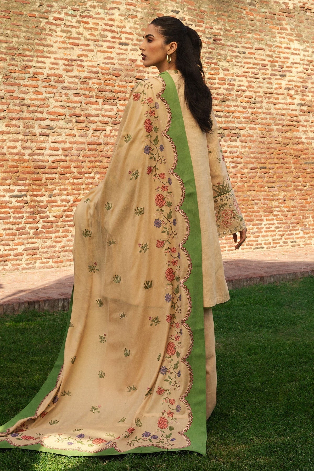 Zara Shahjahan | Winter 24 |  NEGAH-D3 - Designer Dress with Intricate embroidery and embellishments. Shop elegent wedding dress at Maria Faisal.