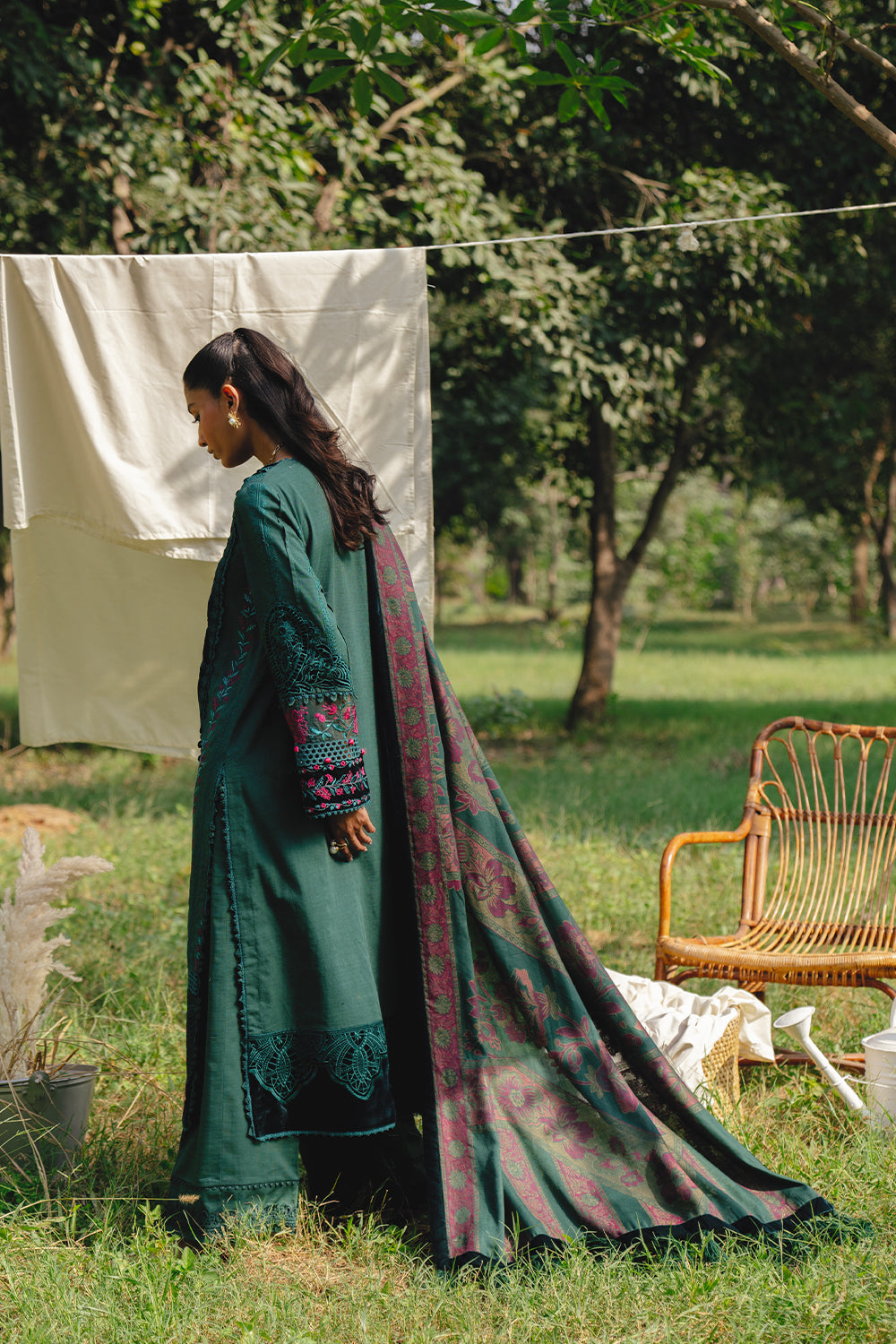 Saira Rizwan | Winter 2024 | DEA-SRW24-01 - Ladies Clothes - Maria Faisal