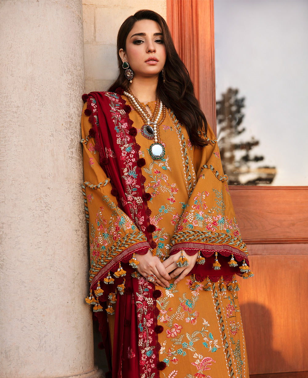 Republic Womenswear | Noemei Luxury Collection | NWU23-D2-B - Ladies Clothes - Maria Faisal