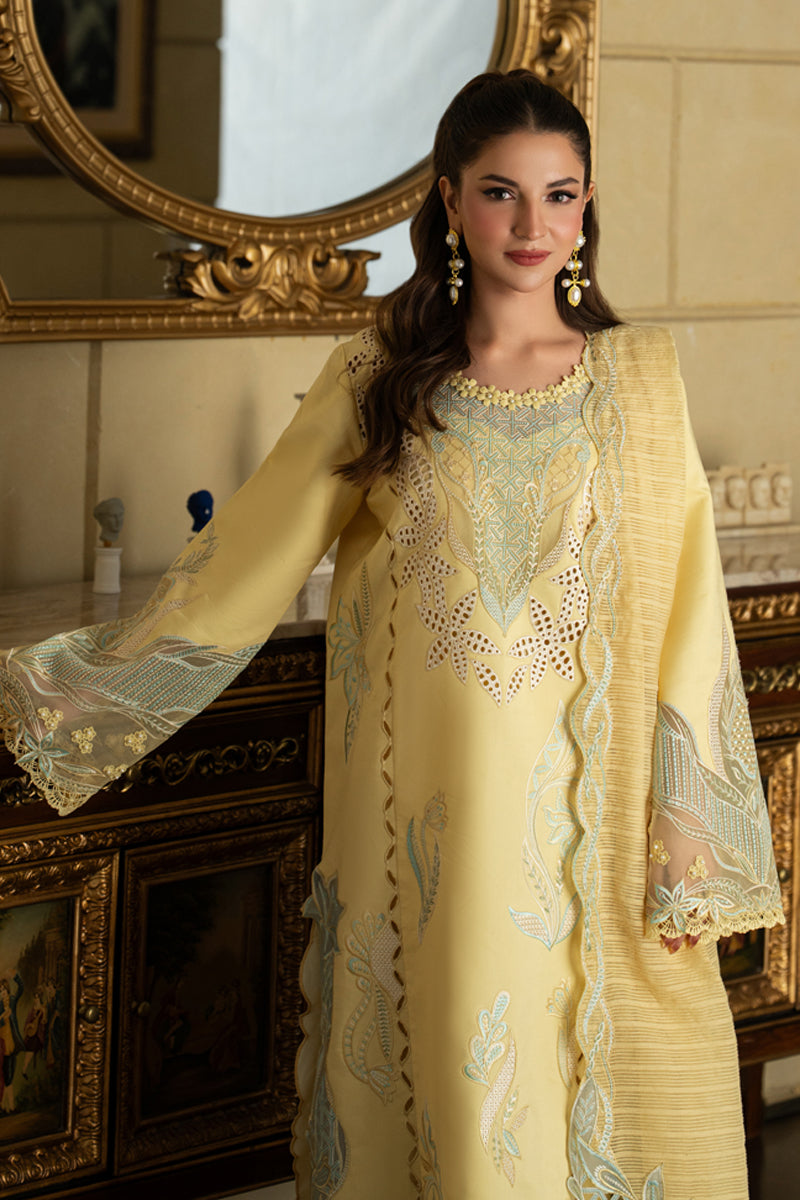 Rangrasiya | Carnation Eid Edit 26 | Nadia - Luxury Dress - available at Maria Faisal in UK and USA.