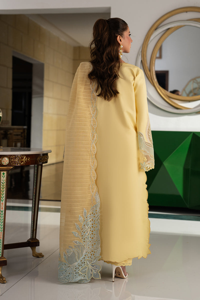 Rangrasiya | Carnation Eid Edit 26 | Nadia - Luxury Dress - available at Maria Faisal in UK and USA.