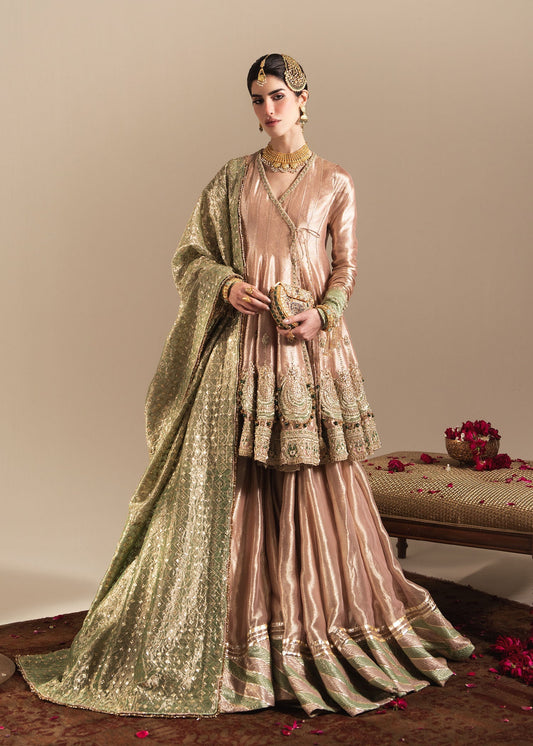 Sadaf Fawad Khan | Nafees Wedding Formals | Mehraya - Dress - available at Maria Faisal in UK and USA.