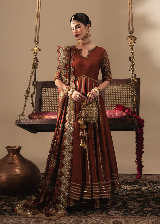 Sadaf Fawad Khan | Nafees Wedding Formals | Zehnara - Dress - available at Maria Faisal in UK and USA.