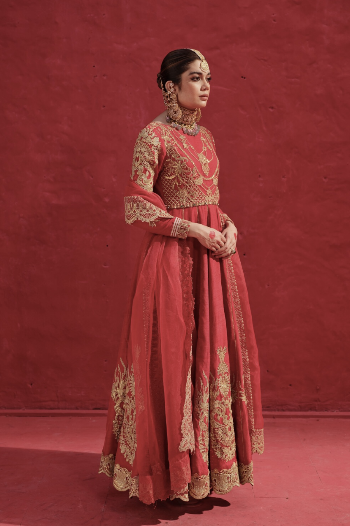 Erum Khan | Laal Rang | BABRA - Wedding Dress - Maria Faisal