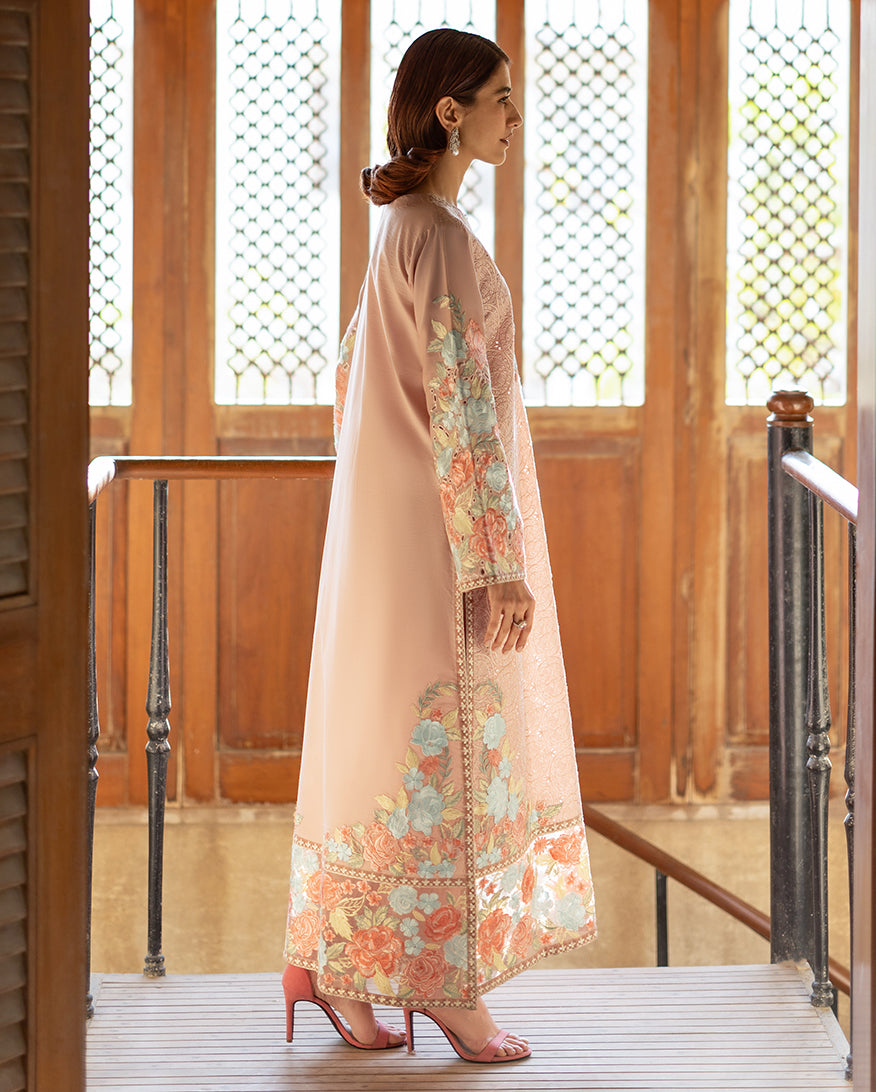 Mushq | Astoria Lawn 26 | Norah - Luxury Dress - available at Maria Faisal in UK and USA.