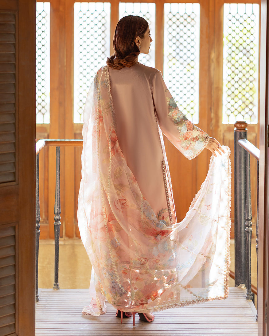 Mushq | Astoria Lawn 26 | Norah - Luxury Dress - available at Maria Faisal in UK and USA.