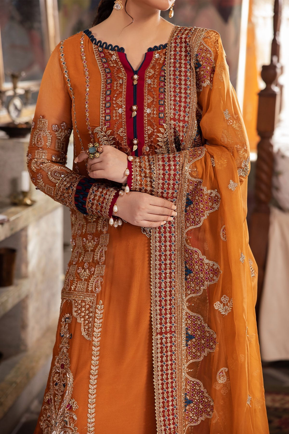 Nureh | Alfaaz Formals |  NL-77 AZFAR - Ladies Clothes - Maria Faisal