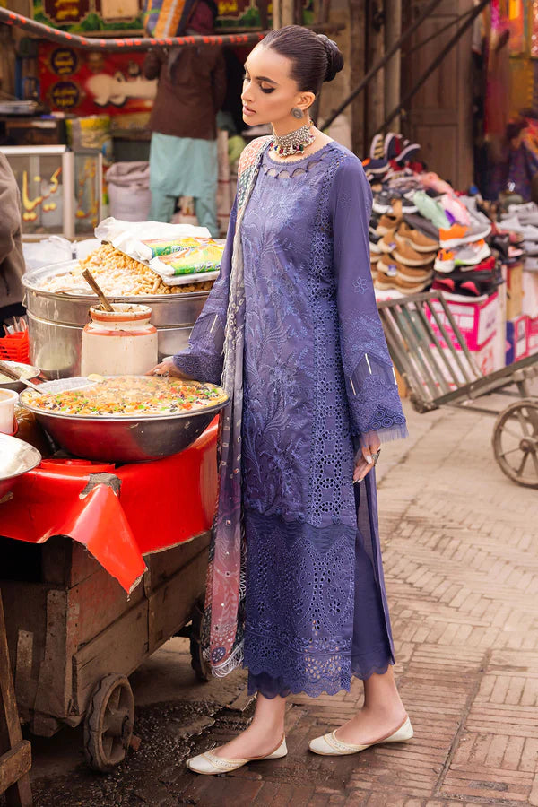 Nureh | Bazaar Lawn Chikankari 24 | NS-127 - Ladies Clothes - Maria Faisal
