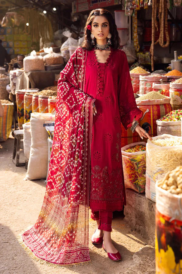 Nureh | Bazaar Lawn Chikankari 24 | NS-124 - Ladies Clothes - Maria Faisal