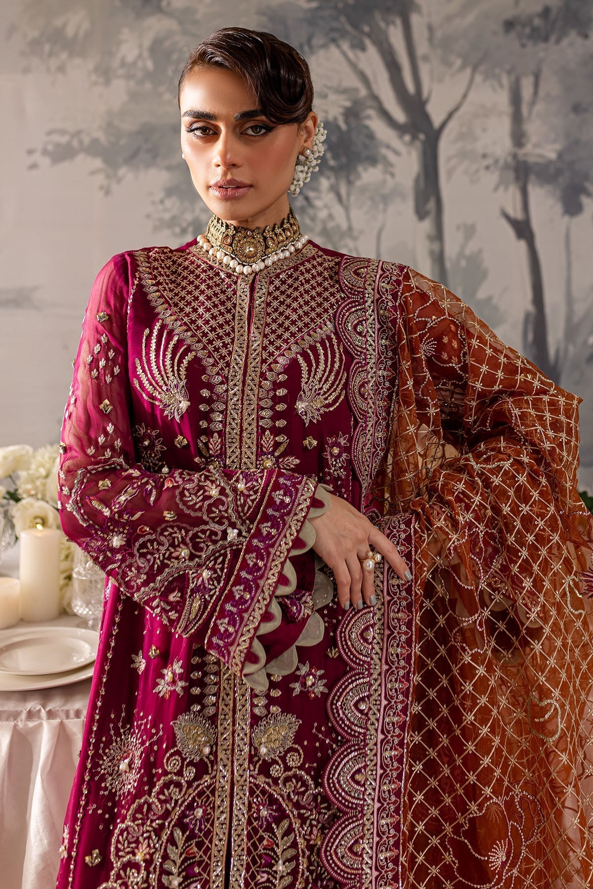 Nureh | Elanora Formals 24| NEL-54 - Ladies Clothes - Maria Faisal
