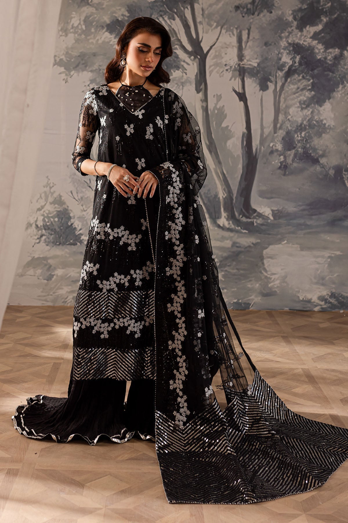 Nureh | Elanora Formals 24| NEL-59 - Ladies Clothes - Maria Faisal
