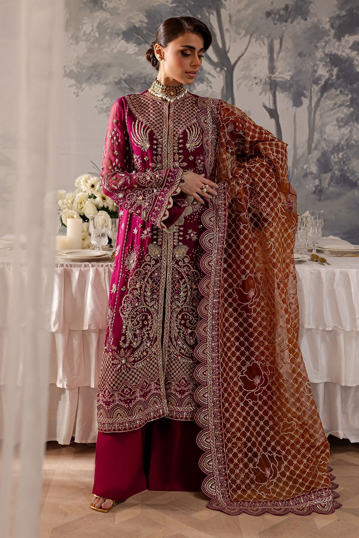 Nureh | Elanora Formals 24| NEL-54 - Ladies Clothes - Maria Faisal