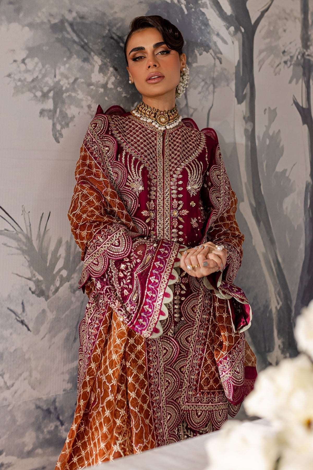 Nureh | Elanora Formals 24| NEL-54 - Ladies Clothes - Maria Faisal