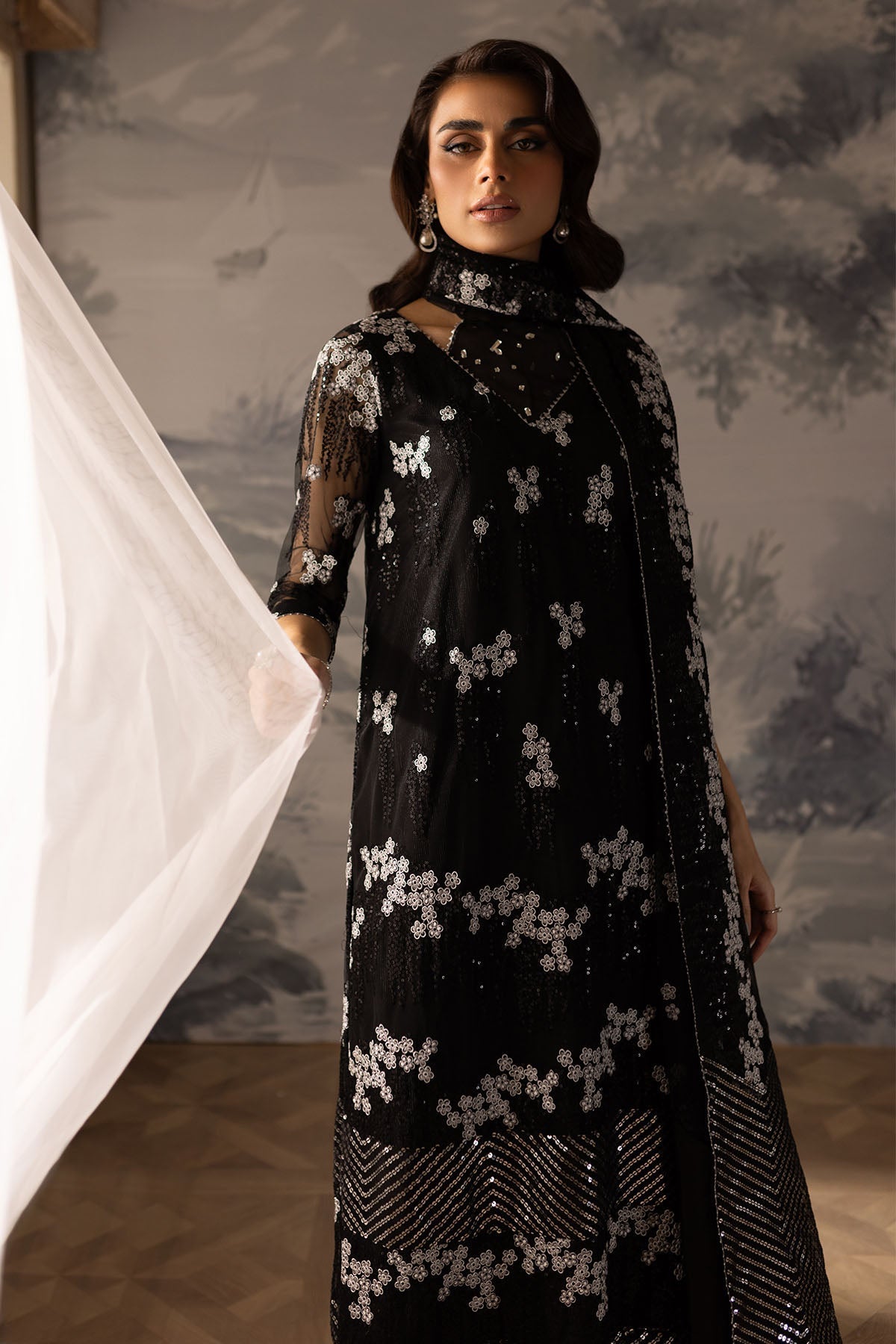 Nureh | Elanora Formals 24| NEL-59 - Ladies Clothes - Maria Faisal