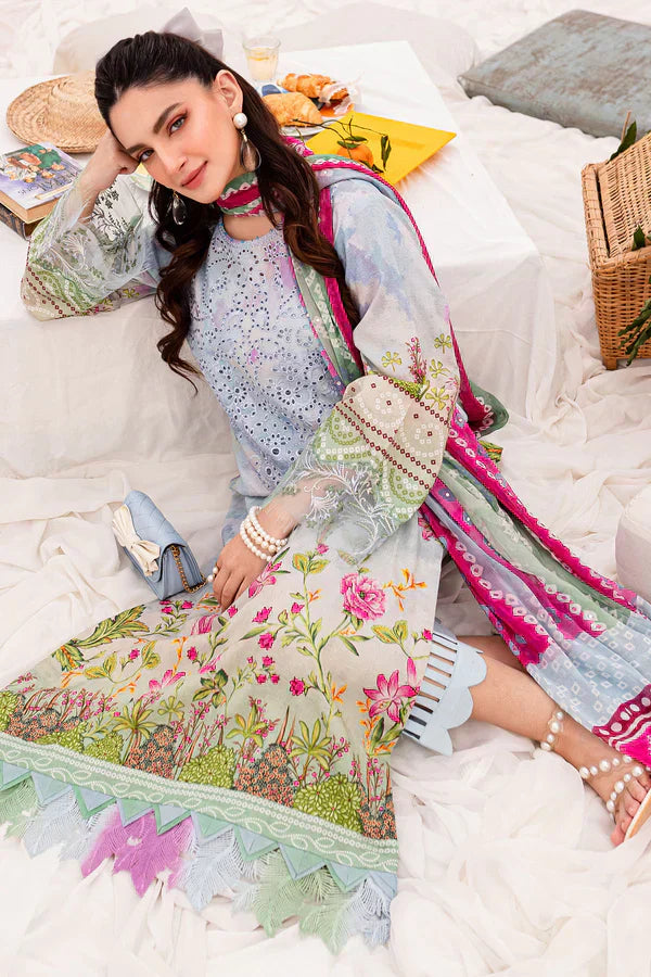 Nureh | Gardenia Lawn 24 | NSG-141 - Ladies Clothes - Maria Faisal