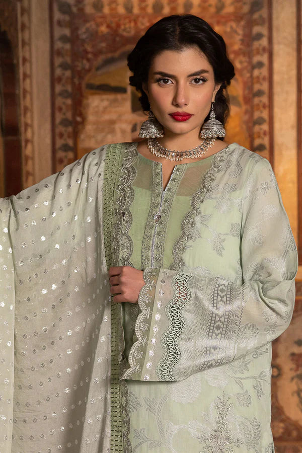 Nureh | Jacquard Lawn | Lamour - Ladies Clothes - Maria Faisal