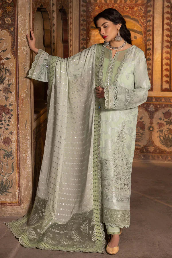 Nureh | Jacquard Lawn | Lamour - Ladies Clothes - Maria Faisal