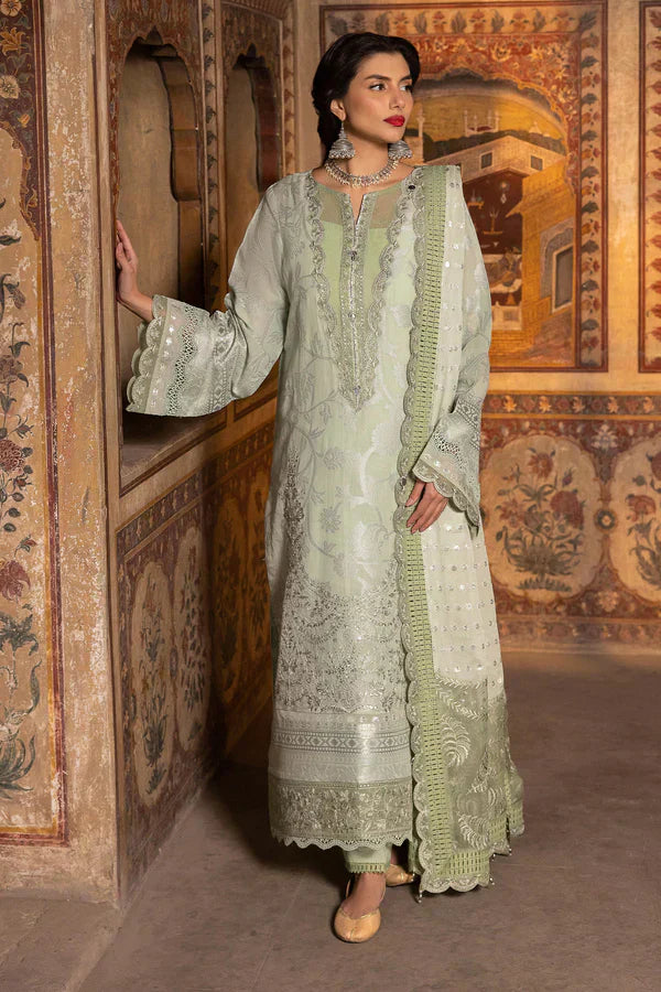 Nureh | Jacquard Lawn | Lamour - Ladies Clothes - Maria Faisal