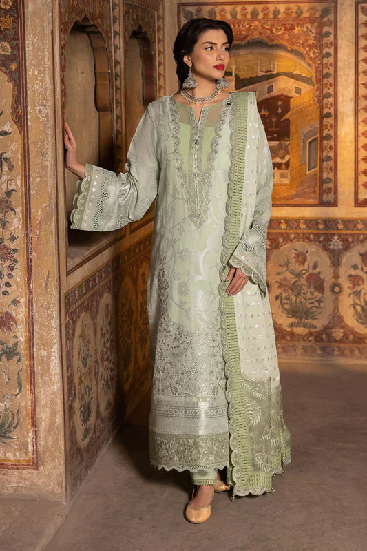 Nureh | Jacquard Lawn | Lamour - Ladies Clothes - Maria Faisal