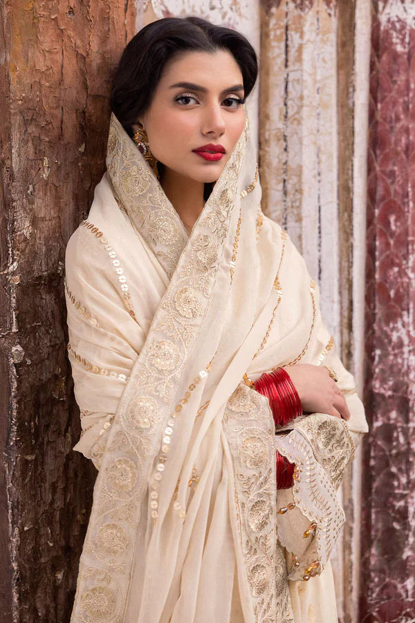 Nureh | Jacquard Lawn | Alif - Ladies Clothes - Maria Faisal
